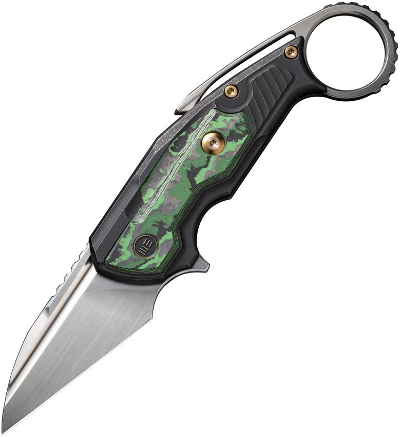 Couteau pliant YARDBIRD BUTTON LOCK JUNGLE We Knife Co Ltd - Autre - Welkit.com