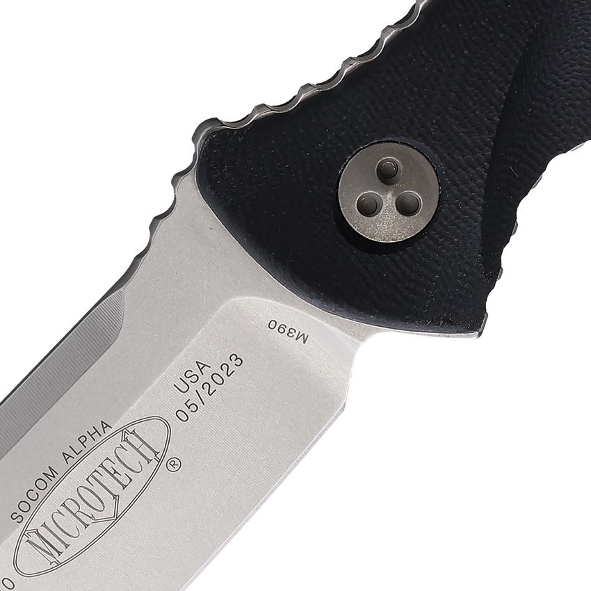 Couteau SOCOM ALPHA S/E SW BLACK Microtech - Autre - Welkit.com