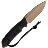 Couteau THE ATTLEBORO TAN SERRATED Attleboro Knives - Autre - Welkit.com