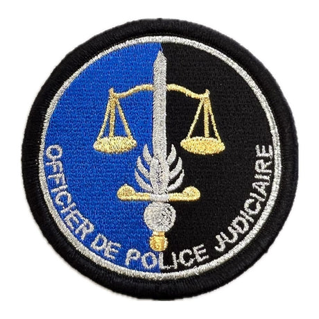 Ecusson GENDARMERIE NATIONALE Patrol Equipement - Noir - Welkit.com