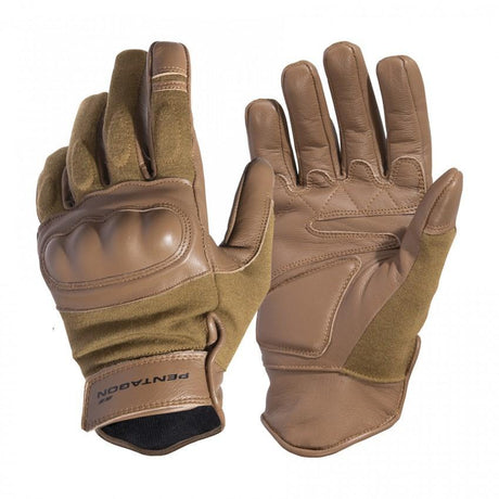 Gants coqués STORM Pentagon - Coyote - Welkit.com