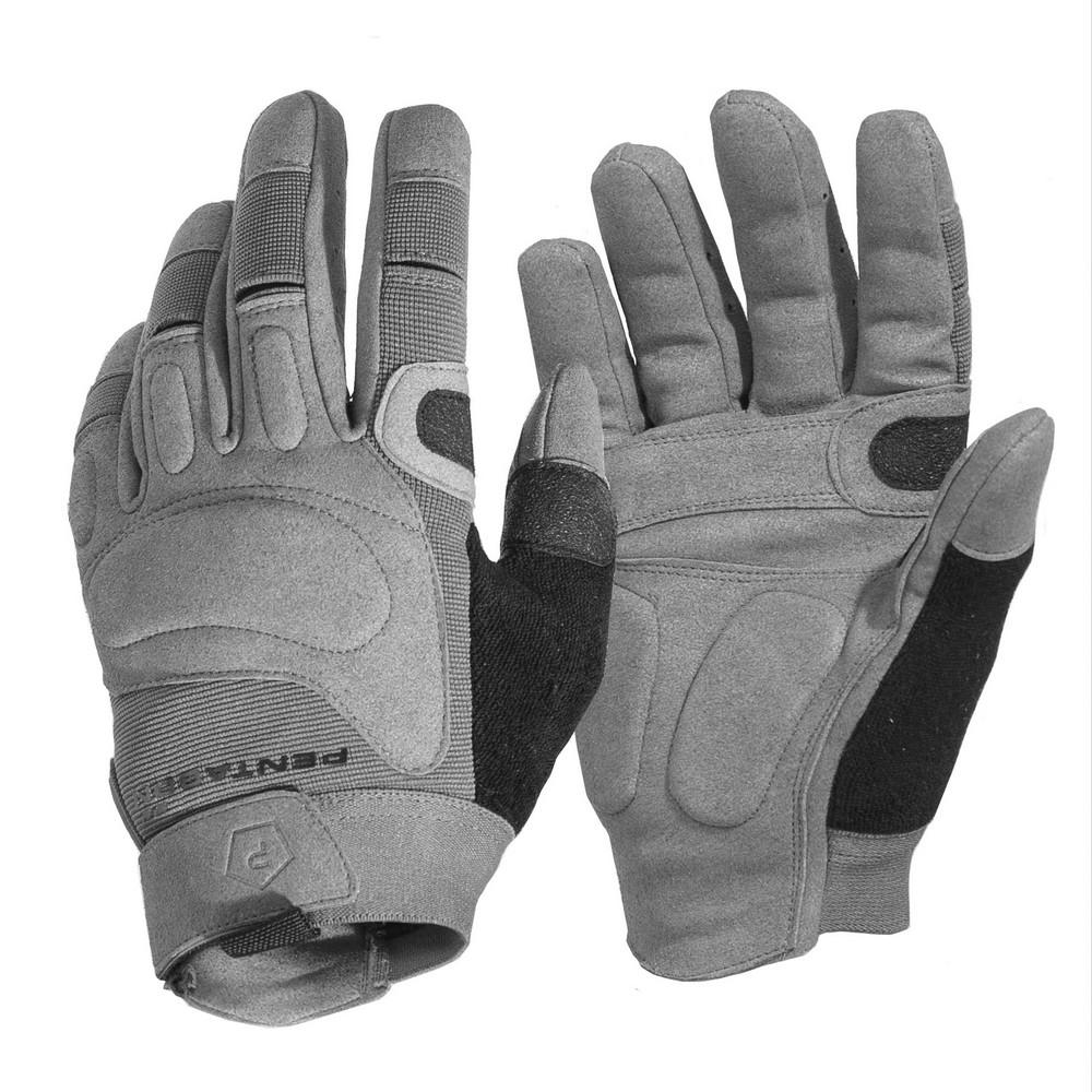 Gants tactiques KARIA Pentagon - Gris - Welkit.com