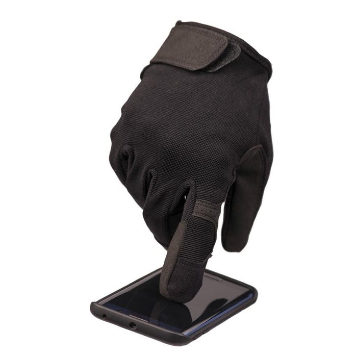 Gants tactiques TOUCH Mil - Tec - Noir - Welkit.com