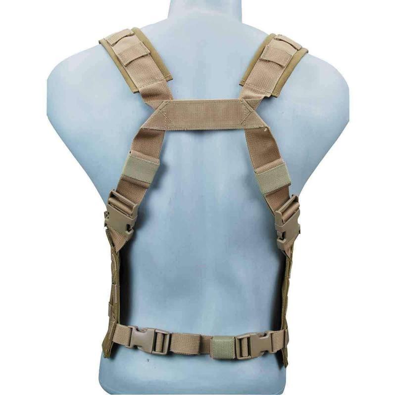 Gilet Chest Rig AK 47 Bulldog Tactical - Coyote - Welkit.com