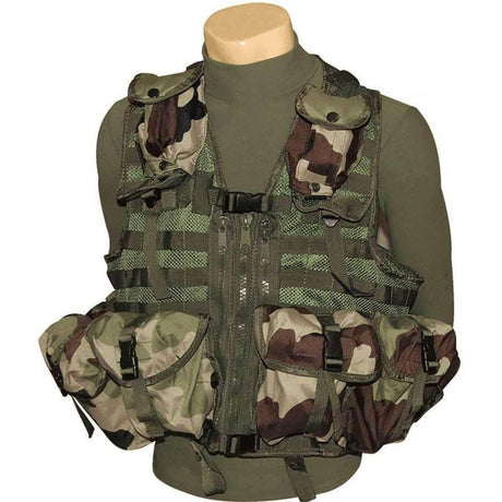 Gilet Chest Rig MULTIPOCHES Mil - Tec - CCE - Welkit.com