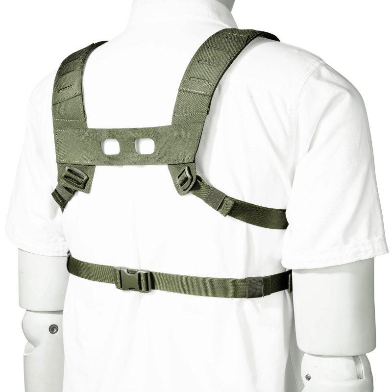 Gilet Chest Rig TT COMBI RIG Tasmanian Tiger - Vert olive - Welkit.com