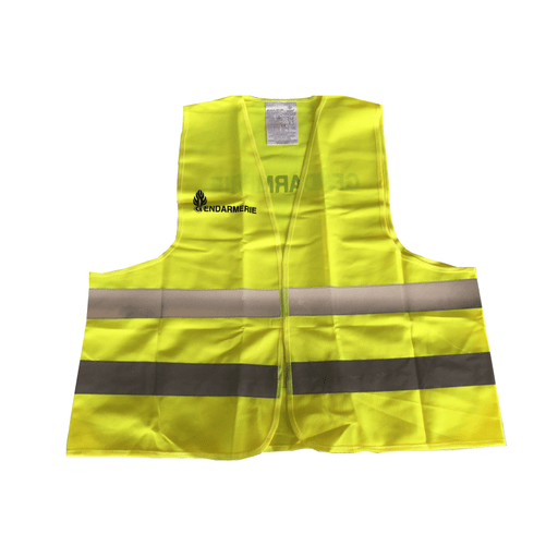 Gilet d'identification GENDARMERIE DMB Products - Jaune - Welkit.com