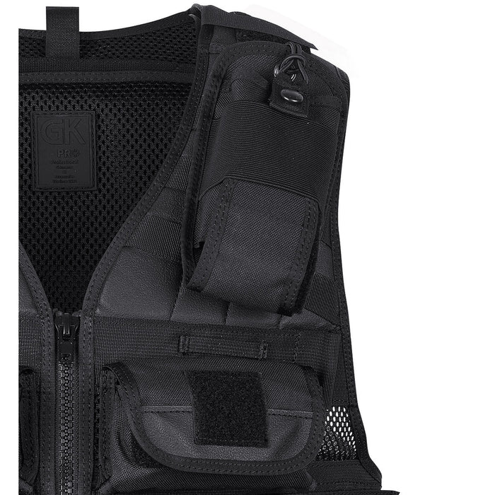 Gilet d'intervention POLICE MODULABLE GK Pro - Noir - Welkit.com