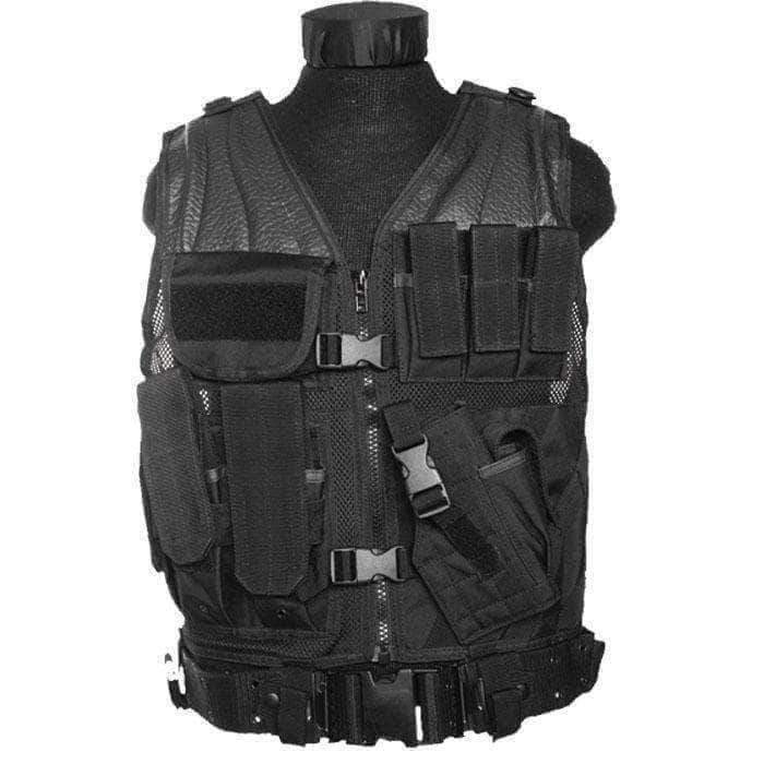 Gilet d'intervention USMC Mil - Tec - Noir - Welkit.com