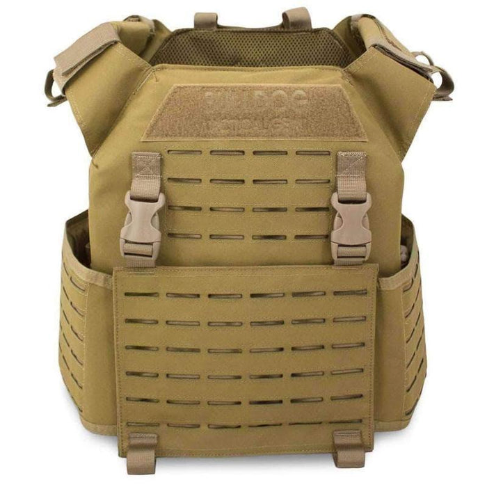 Gilet porte - plaques KINETIC Bulldog Tactical - Coyote - Welkit.com