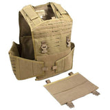 Gilet porte - plaques MISSION ALERT Bulldog Tactical - Coyote - Welkit.com