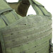 Gilet porte - plaques MISSION ALERT Bulldog Tactical - Vert olive - Welkit.com