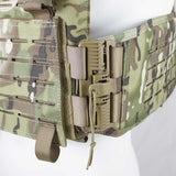 Gilet porte - plaques QR KINETIC Bulldog Tactical - MTC - Welkit.com