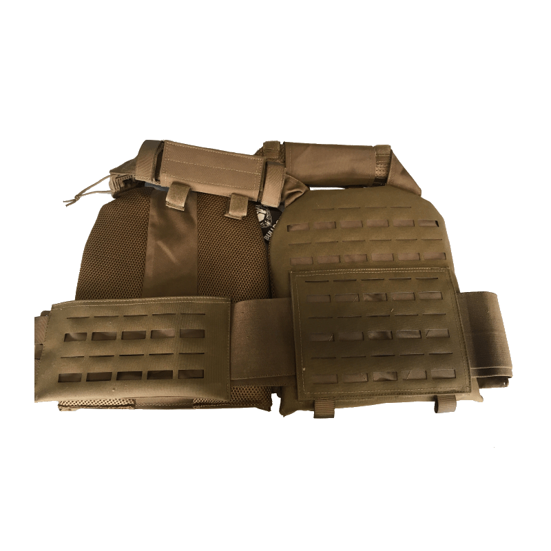 Gilet porte - plaques SM2A Bulldog Tactical - Coyote - Welkit.com