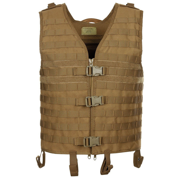 Gilet tactique MOLLE léger MFH - Coyote - Welkit.com