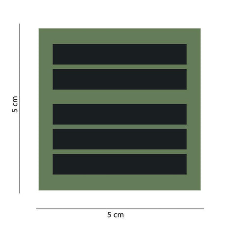 Grade Gendarmerie BASSE VISIBILITÉ VO Mil - Spec ID - Vert olive - Welkit.com