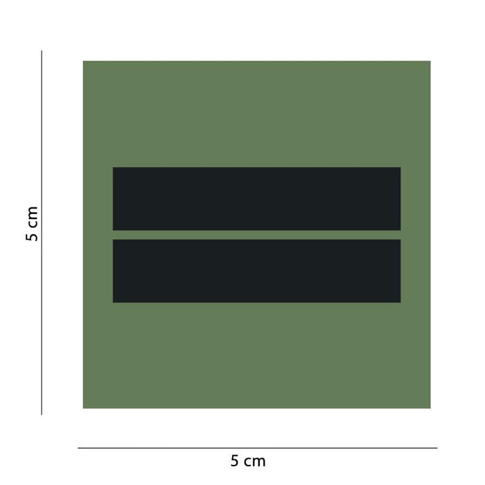 Grade poitrine BASSE VISIBILITÉ Mil - Spec ID - Vert olive - Welkit.com