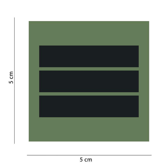 Grade poitrine BASSE VISIBILITÉ Mil - Spec ID - Vert olive - Welkit.com