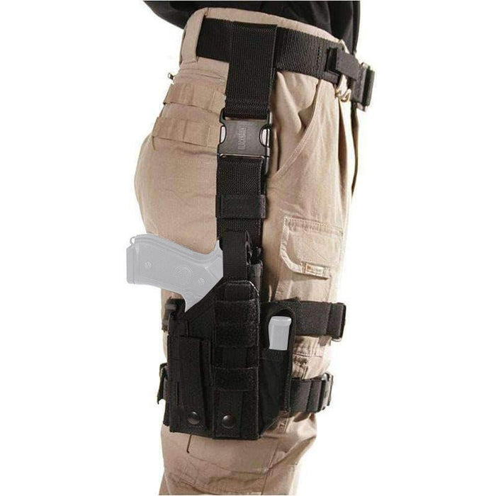 Holster de cuisse ÉTUI OMEGA VI UNIVERSEL Blackhawk - Noir - Welkit.com