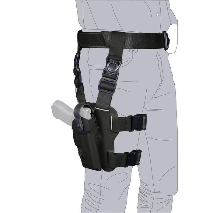 Holster de cuisse ÉTUI PTP Vega Holster - Noir - Welkit.com