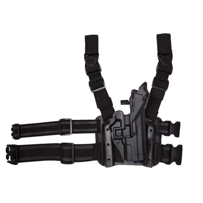 Holster de cuisse ÉTUI SERPA LEVEL 3 Blackhawk - Noir - Welkit.com