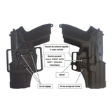 Holster OWB SERPA CQC CONCEALMENT LEVEL 2 Blackhawk - Noir - Welkit.com