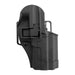 Holster OWB SERPA CQC LEVEL 2 | Réglementaire Police, Gendarmerie & Douanes Blackhawk - Noir - Welkit.com