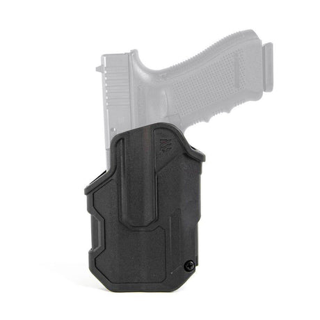 Holster T - Series L2C LB | Glock 17 avec lampe Blackhawk - Noir - Welkit.com