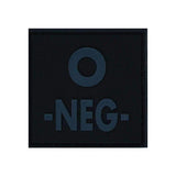 Identifiant Groupe sanguin LOW VISIBLITY PVC BK MNSP - Noir - Welkit.com