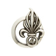 Insigne de béret ARGENT LÉGION 4E REI DMB Products - Argent - Welkit.com