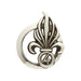 Insigne de béret ARGENT LÉGION 4E REI DMB Products - Argent - Welkit.com