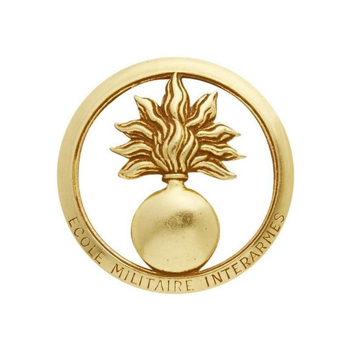 Insigne de béret OR ECOLE MILITAIRE INTERARME DMB Products - Or - Welkit.com