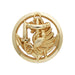 Insigne de béret OR PARA COLO AVEC CERCLE DMB Products - Or - Welkit.com