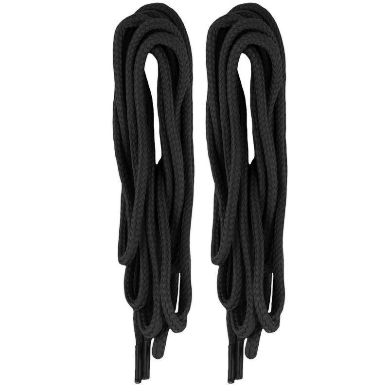 Lacets Mil - Tec - Noir - Welkit.com