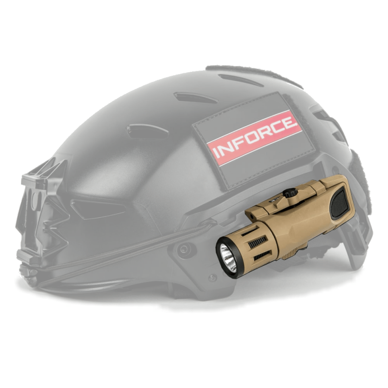 Lampe de casque HML | 400 lm Inforce - Coyote - Welkit.com