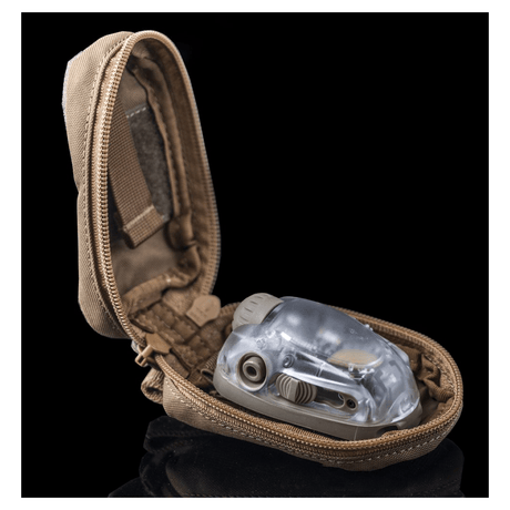 Lampe marqueur TRILOBYTE™ BASE HELMET LIGHT Adventure Lights - Tan - Welkit.com