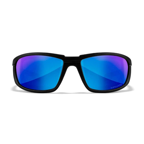 Lunettes de protection BOSS Wiley X - Polarisé Bleu Miroir - Welkit.com