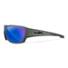 Lunettes de protection CLIMB Wiley X - Polarisé Bleu Miroir Fumé - Welkit.com