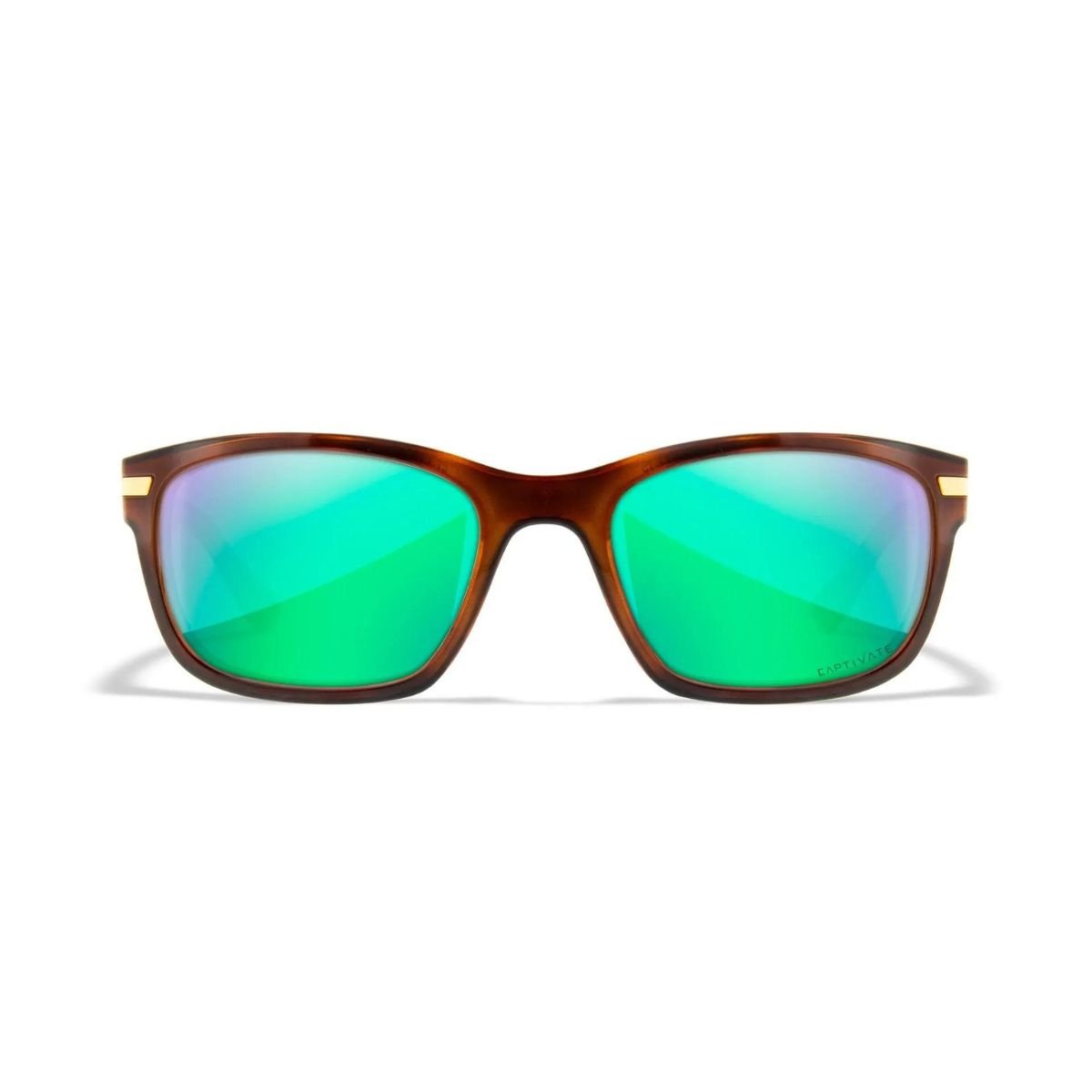 Lunettes de protection HELIX Wiley X - Polarisé Vert Miroir Amber - Welkit.com