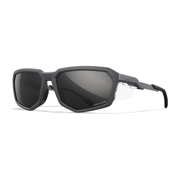 Lunettes de protection RECON Wiley X - Polarisé Noir Miroir - Welkit.com