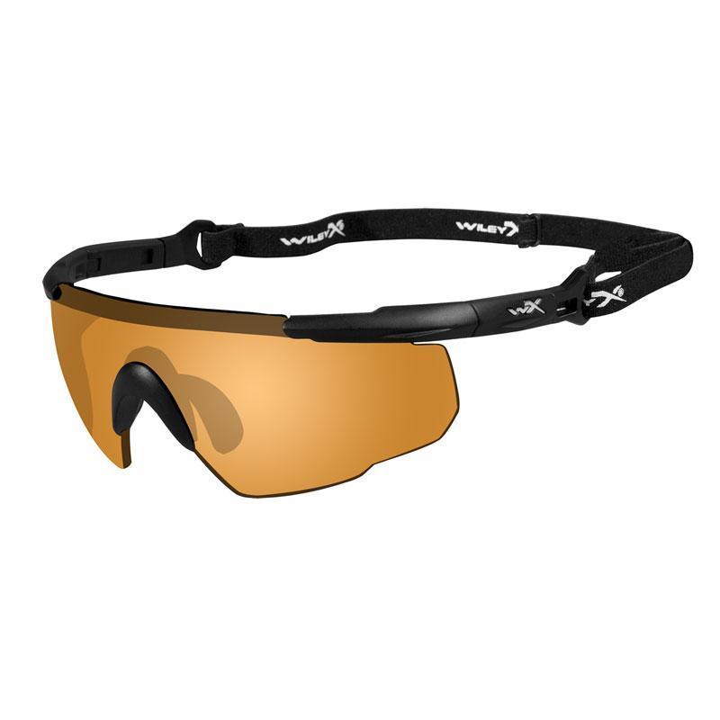 Lunettes de protection SABER ADVANCED 2 ÉCRANS Wiley X - Noir - Welkit.com