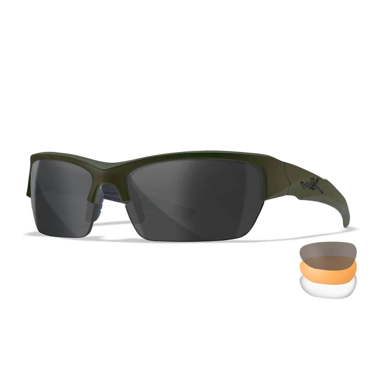 Lunettes de protection VALOR 2.5 3 ÉCRANS Wiley X - Vert Olive - Welkit.com