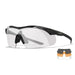 Lunettes de protection VAPOR COMM 2.5 3 ÉCRANS Wiley X - Noir - Welkit.com