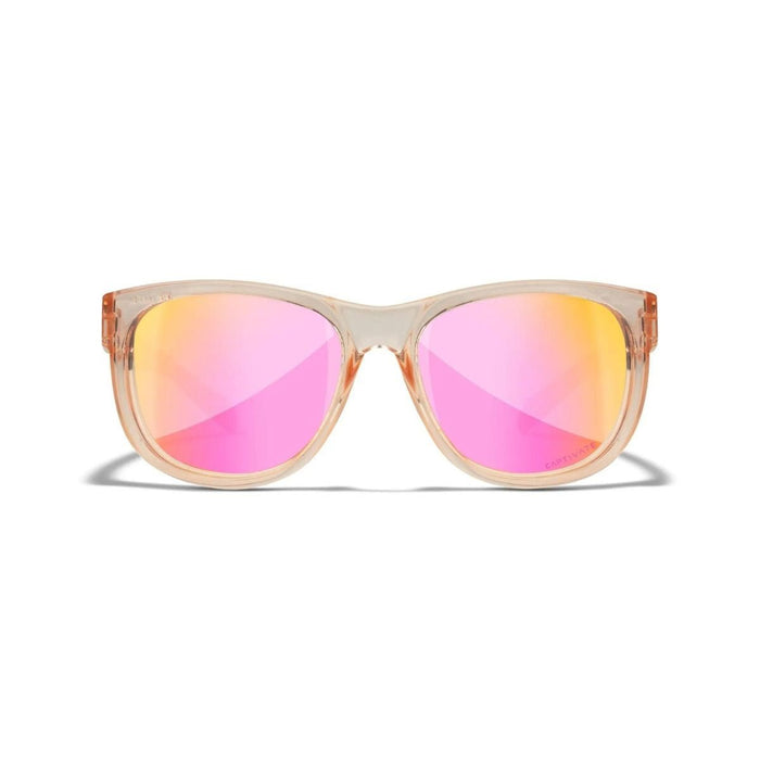 Lunettes de protection WEEKENDER Wiley X - Polarisé Rose Or Miroir - Welkit.com