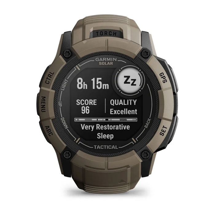 Montre connectée INSTINCT 2X SOLAR TACTICAL Garmin - Coyote - Welkit.com