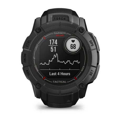 Montre connectée INSTINCT 2X SOLAR TACTICAL Garmin - Noir - Welkit.com