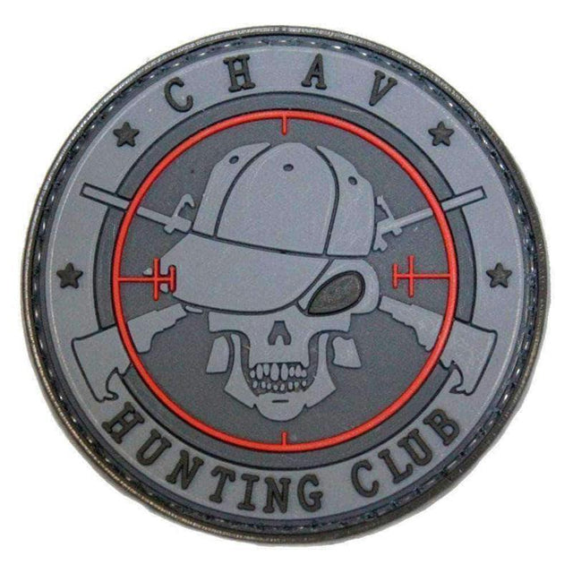 Morale patch CHAV HUNTING CLUB MNSP - Noir - Welkit.com