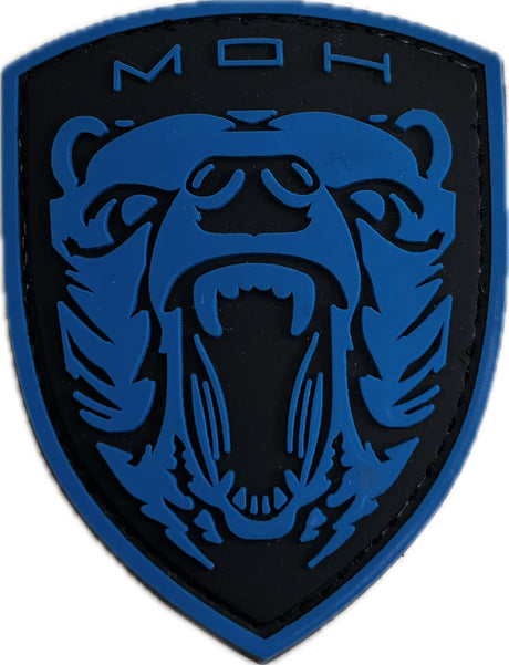 Morale patch GRIZZLY MEDAL OF HONOR MNSP - Rouge - Welkit.com