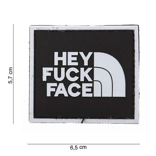 Morale patch HEY FUCK FACE AVEC VELCRO 101 Inc - Autre - Welkit.com