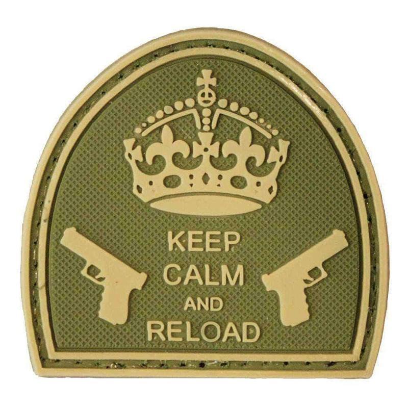 Morale patch KEEP CALM AND RELOAD MNSP - Coyote - Welkit.com